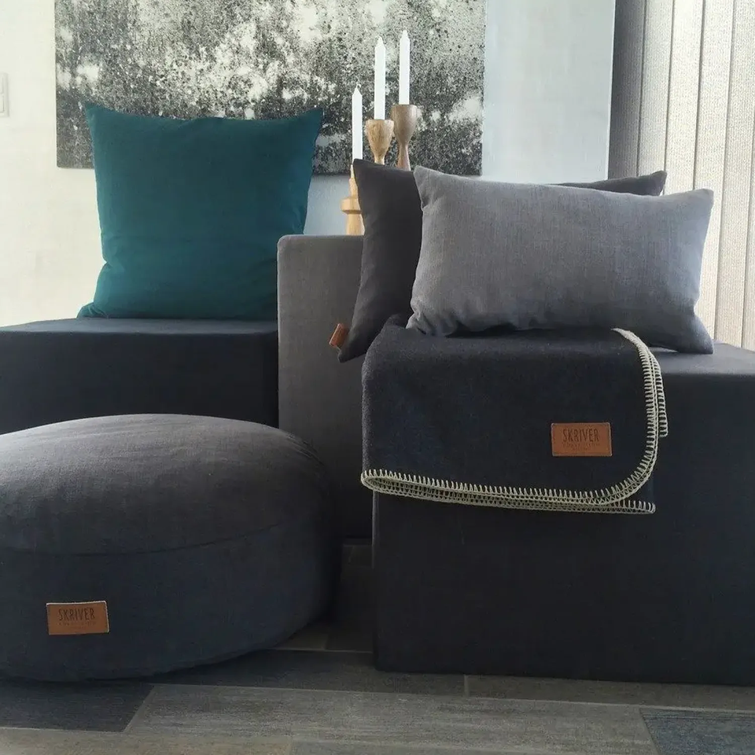 Discount Skriver Collection - Pude - Hotmadi - guld - 40x60 cm