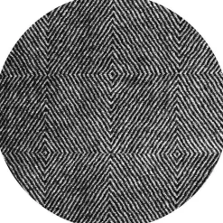 Hot Skriver Collection - Tæppe - Herringbone Round - Ø100 cm