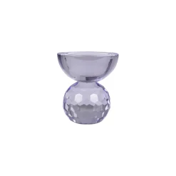 Specktrum - Candle Holder - "Shadow Square" - Light Blue