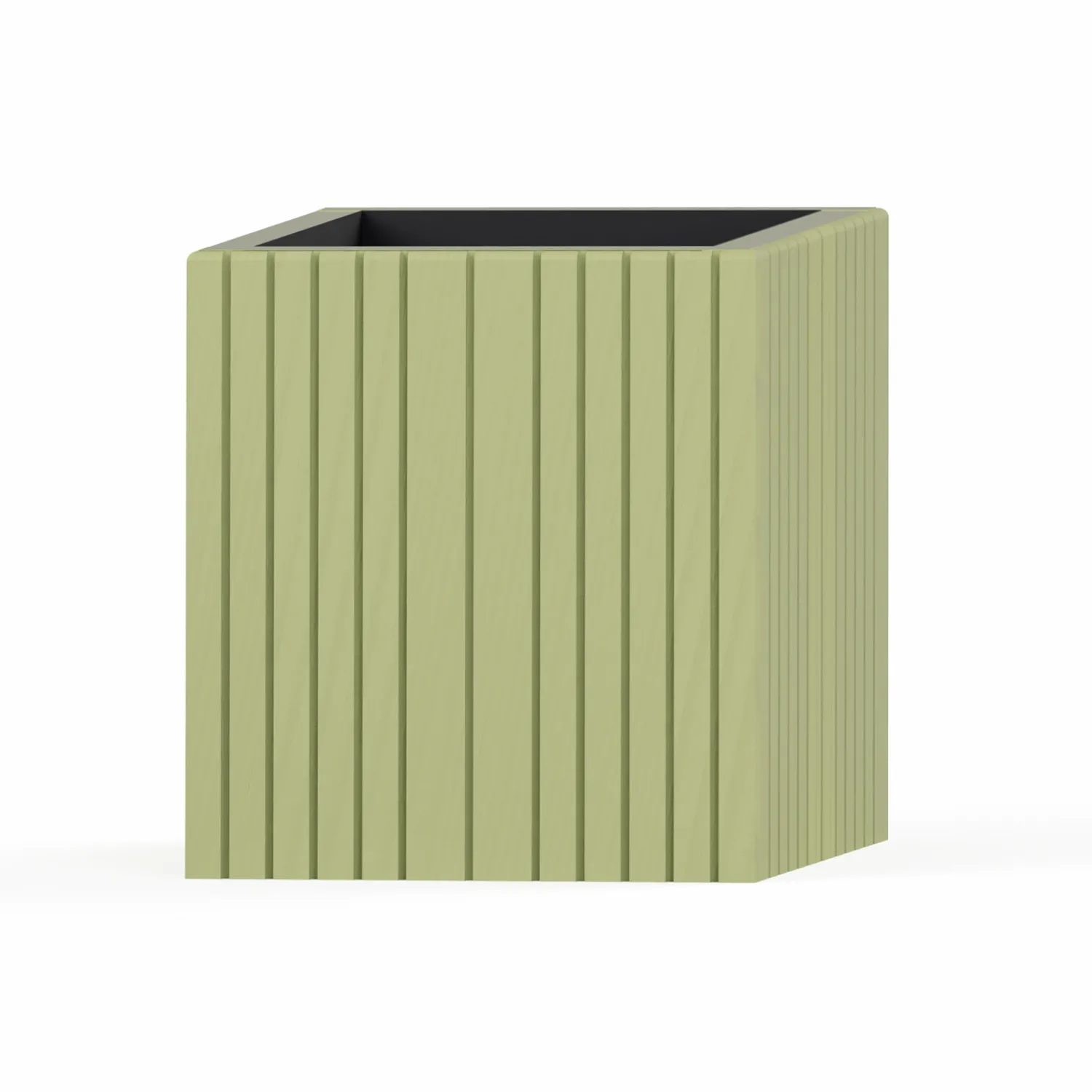 Best Squarely Copenhagen - Plantekasse - Unfold SQUARE - Meadow Green - 60 x 60 x 56 cm