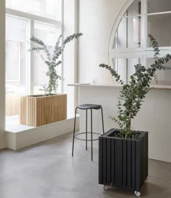 Discount Squarely Copenhagen - Plantekasse - GrowBIG - Sort Ask
