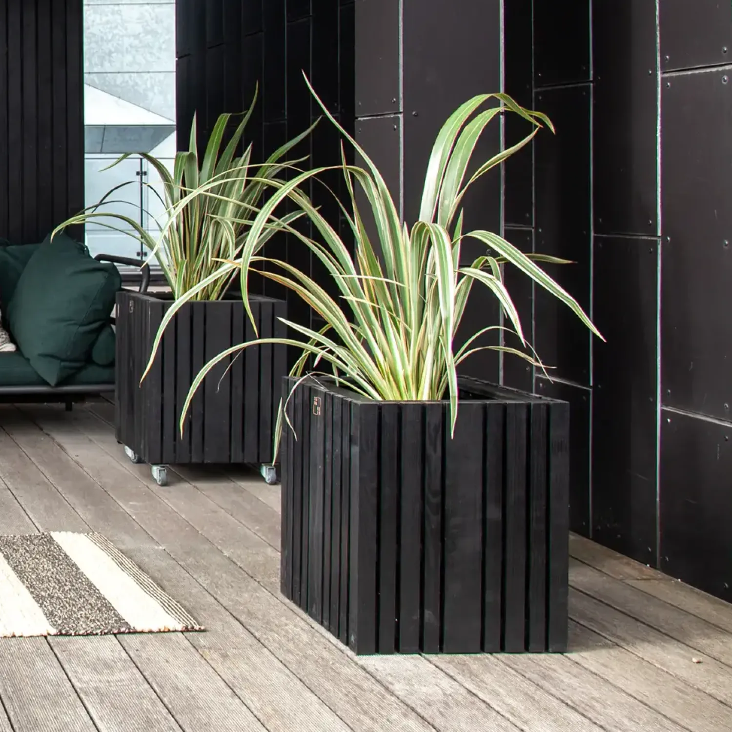 Discount Squarely Copenhagen - Plantekasse - GrowBIG - Sort Ask