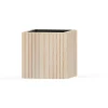 Clearance Squarely Copenhagen - Plantekasse - Unfold SQUARE - Natur - 60 x 60 x 56 cm