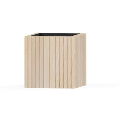 Clearance Squarely Copenhagen - Plantekasse - Unfold SQUARE - Natur - 60 x 60 x 56 cm