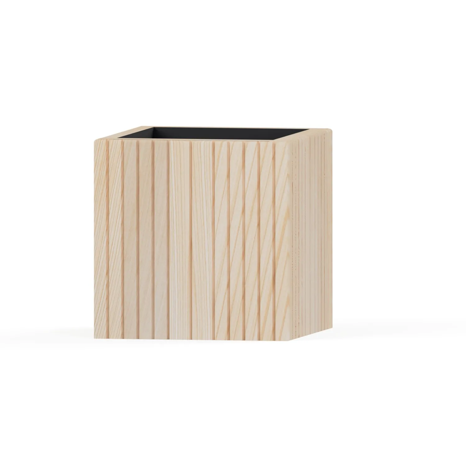 Clearance Squarely Copenhagen - Plantekasse - Unfold SQUARE - Natur - 60 x 60 x 56 cm