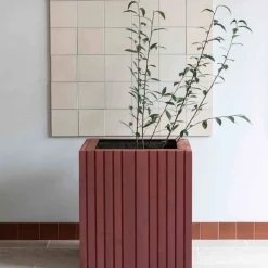 Clearance Squarely Copenhagen - Plantekasse - Unfold SQUARE - Natur - 60 x 60 x 56 cm