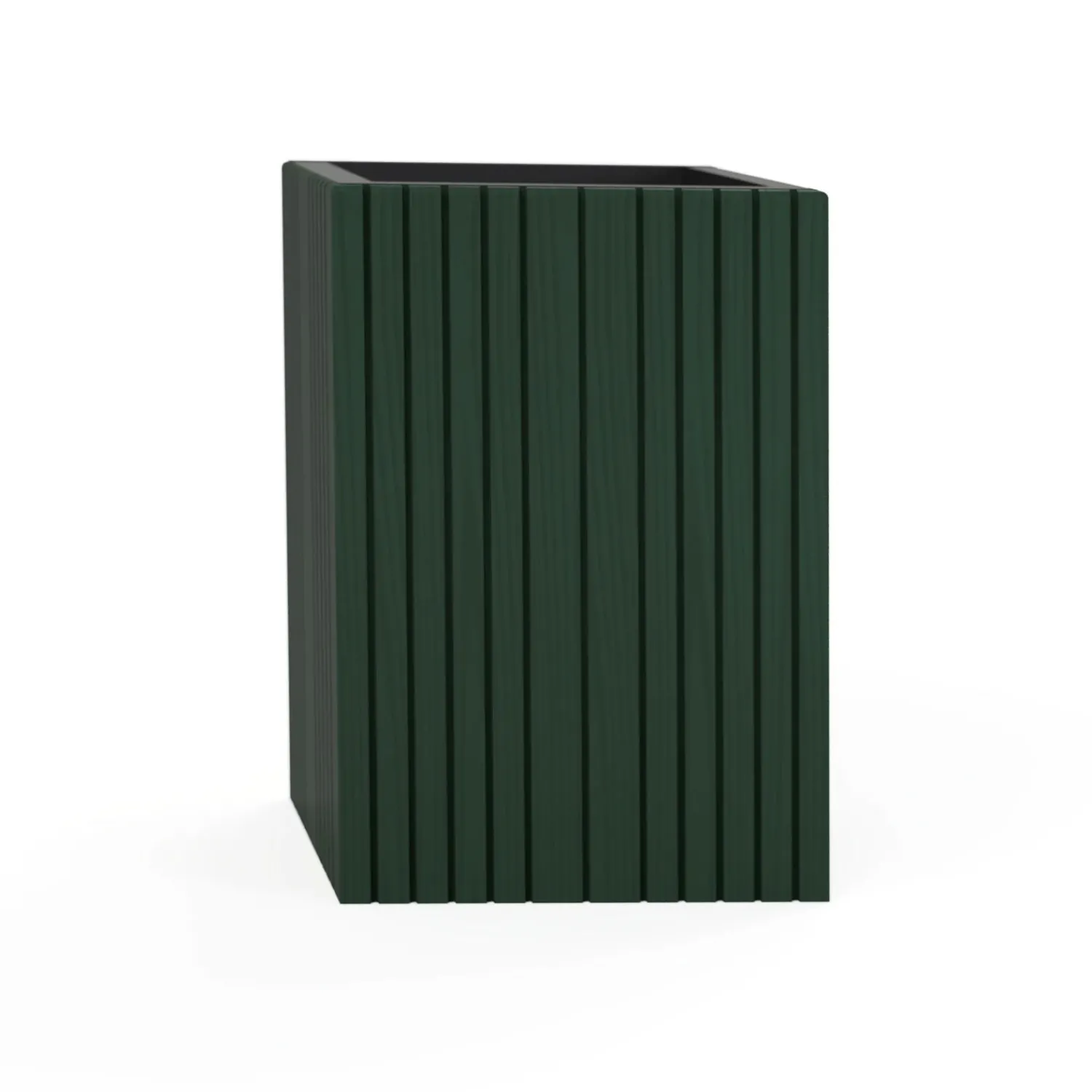 Online Squarely Copenhagen - Plantekasse - Unfold SQUARE TALL - Forest - 47 x 52 x 70cm