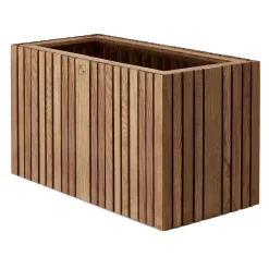 Hot Squarely Copenhagen - Plantekasse - GrowLARGE - Mørk Eg - 90x45x52cm