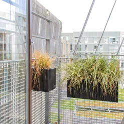 Sale Squarely Copenhagen - Plantekasse - GrowWIDE - Sort Ask