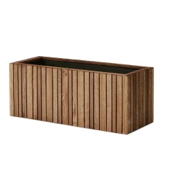 Outlet Squarely Copenhagen - Plantekasse - GrowWIDE - Mørk Eg - 60 x 22 x 24