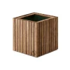 Best Squarely Copenhagen - Plantekasse - GrowON - Mørk Eg - 22 x 22 x 24 cm