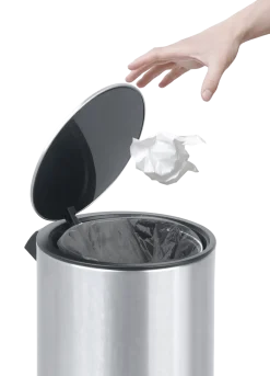 Online Steel Function - COMO Affaldsspand m. fodpedal - 3L