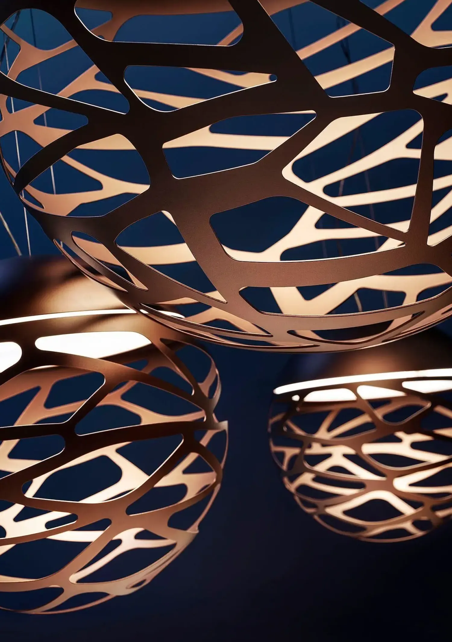 Online Grupa-Products Studio Italia design - Kelly Sphere lampe- Medium - Kobber bronze