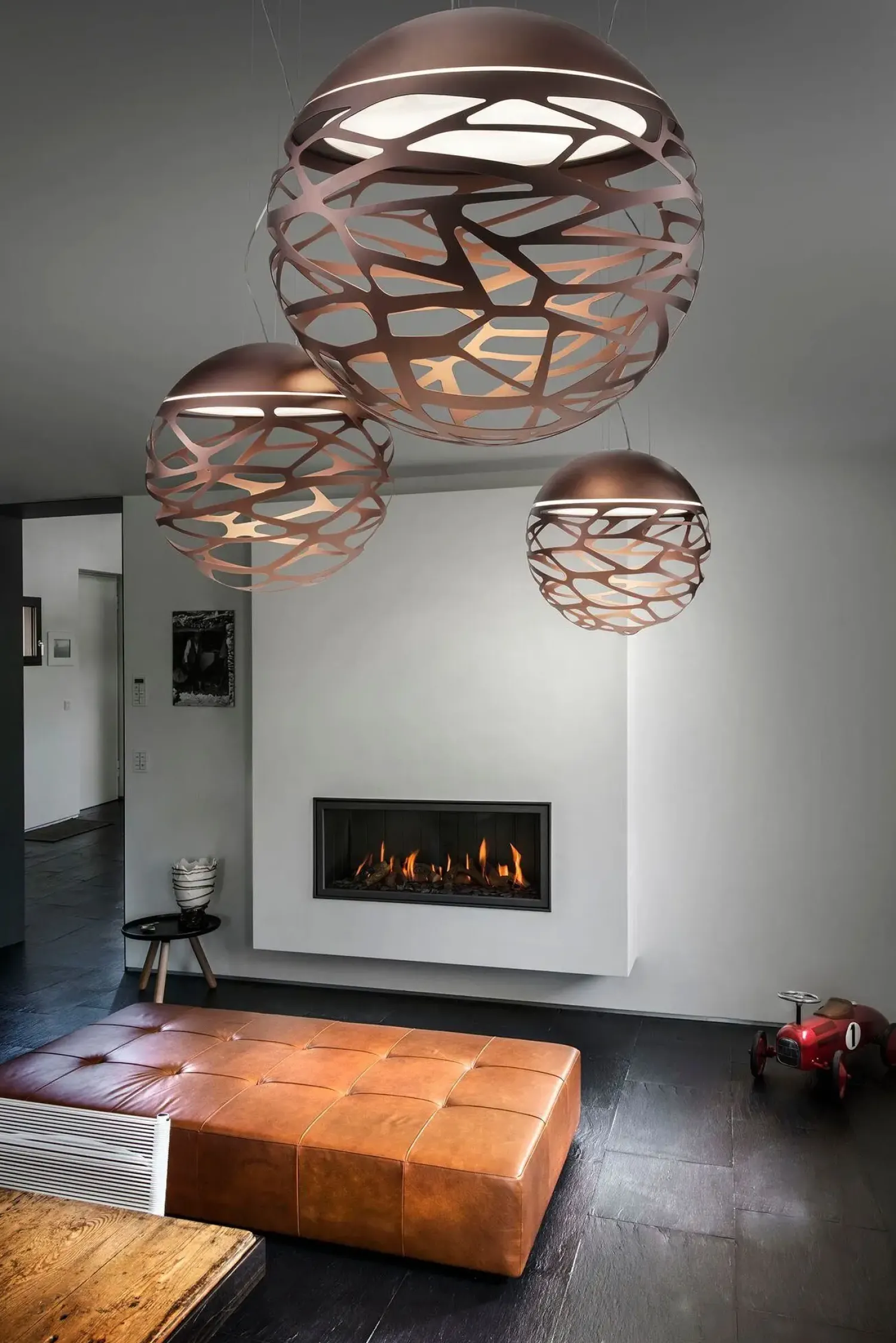 Online Grupa-Products Studio Italia design - Kelly Sphere lampe- Medium - Kobber bronze