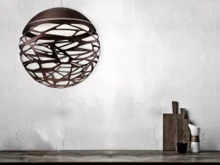 Clearance Grupa-Products Studio Italia design - Kelly Sphere lampe - Small - Kobber bronze