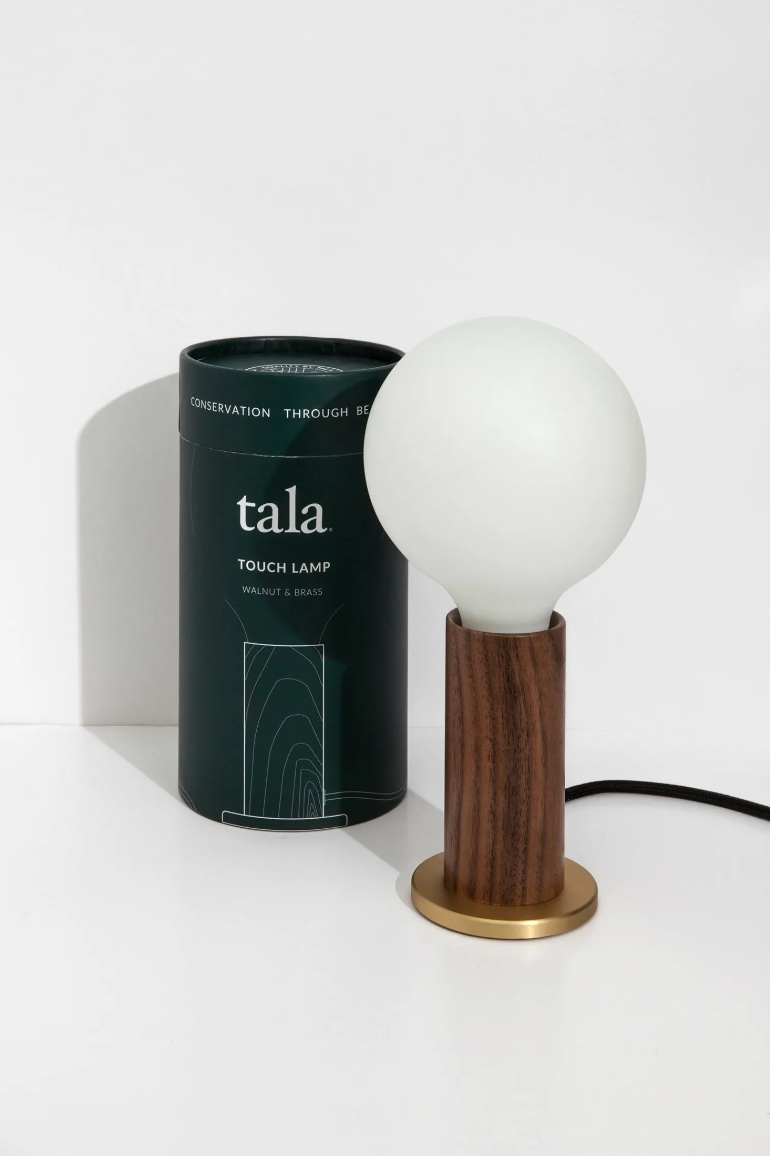 Discount Tala - Bordlampe - Valnød - Walnut Touch