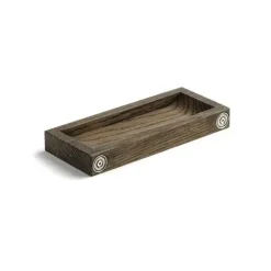 The Oak Men - Notice Shelf - Small - Dark Oak