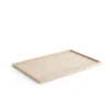 Clearance The Oak Men træbakke - Square Tray Large - Eg