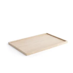 Clearance The Oak Men træbakke - Square Tray Large - Eg