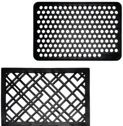 New Tica Copenhagen - Dørmåtte - Lines design - Gummi - 40x60 cm