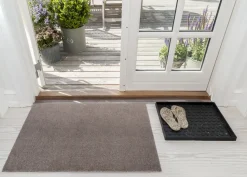 Discount Tica Copenhagen - Dørmåtte / Smudsmåtte - Sand/beige - 60x90 cm