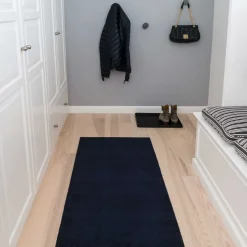 Best Tica Copenhagen - Løber/Smudsmåtte - Ensfarvet - Mørkeblå - 67x200 cm