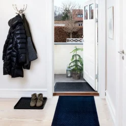 Hot Tica Copenhagen - Løber/Smudsmåtte - Dots - Mørkeblå - 67x200 cm