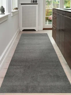 Discount Tica Copenhagen - Løber - Unicolor - Steelgrey/Grå - 100x300 cm