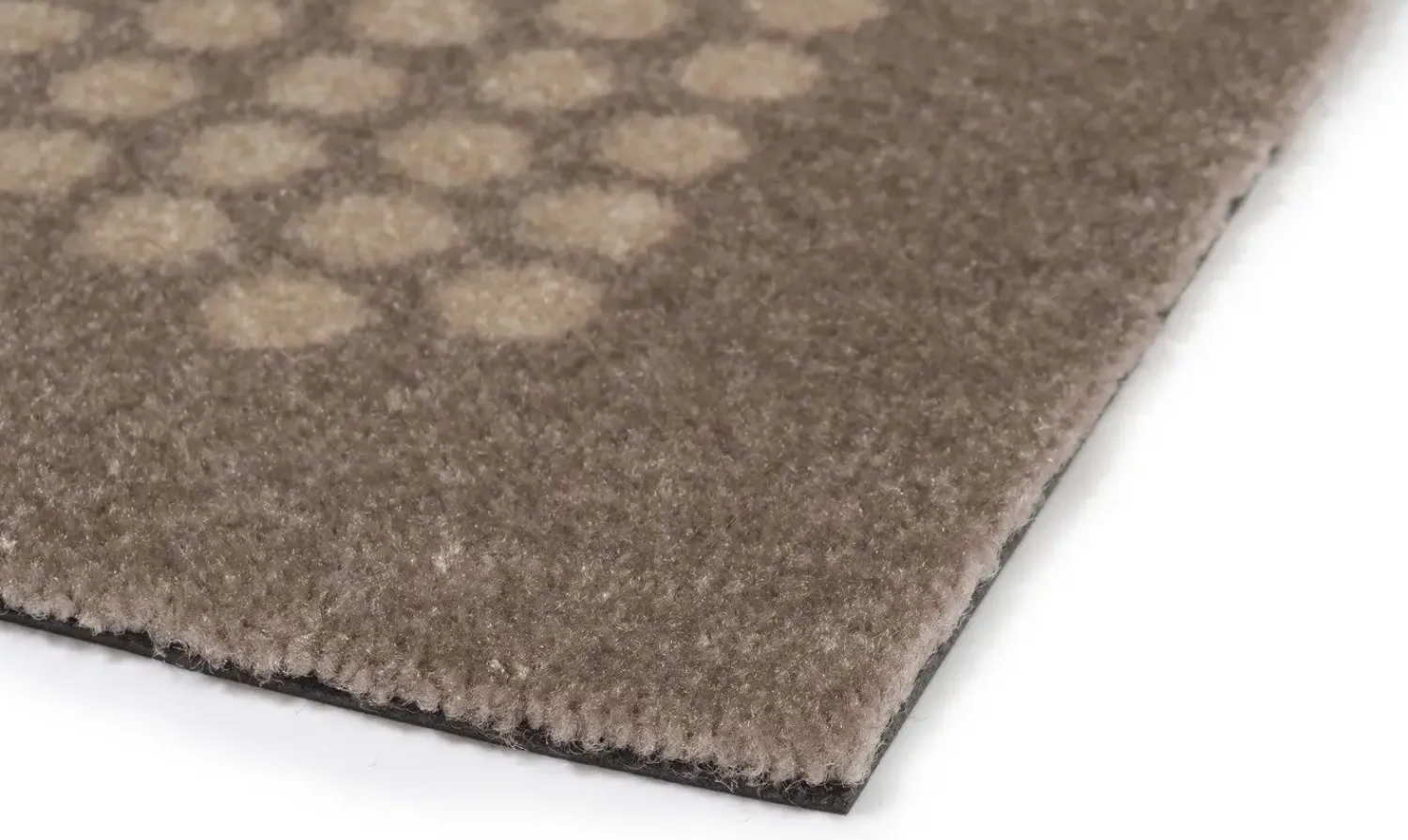 Tica Copenhagen - Smudsmåtte - Dots - Sand/beige - 67x120 cm