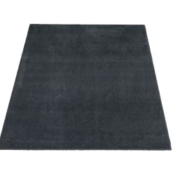 Online Tica Copenhagen - Smudsmåtte - Ensfarvet - Grå - 90x130 cm