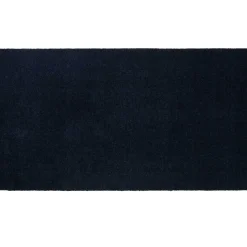 New Tica Copenhagen - Smudsmåtte - Ensfarvet - Mørkeblå - 67x120 cm