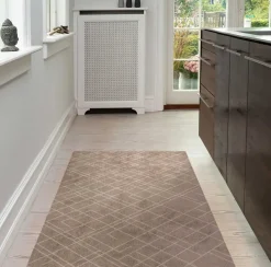 Hot Tica Copenhagen - Smudsmåtte - Lines - Sand/beige - 90x130 cm