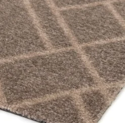 Hot Tica Copenhagen - Smudsmåtte - Lines - Sand/beige - 90x130 cm