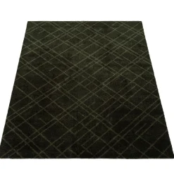 Hot Tica Copenhagen - Smudsmåtte - Lines - Mørkegrøn - 90x130 cm