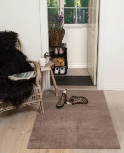 Outlet Tica Copenhagen - Smudsmåtte - Sand/beige - 90x130 cm