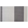 Discount Tica Copenhagen - Smudsmåtte - Stripes Horizon - Steelgrey/Lysegrå - 90x130 cm