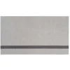 Outlet Tica Copenhagen - Smudsmåtte - Stripes Vertical - Lysegrå/Steelgrey - 40x60 cm