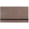 Discount Tica Copenhagen - Smudsmåtte - Stripes Vertical - Brun/Sand - 40x60 cm