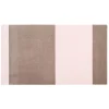 New Tica Copenhagen - Smudsmåtte - Stripes Horizon - Sand/Lyserød - 90x200 cm