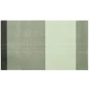 Discount Tica Copenhagen - Smudsmåtte - Stripes Horizon - Lysegrøn/Støvet/Mørkegrøn - 90x130 cm