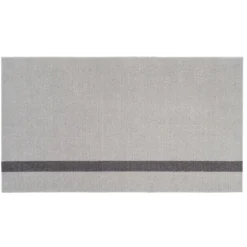 Hot Tica Copenhagen - Smudsmåtte - Stripes Vertical - Lysegrå/Steelgrey - 67x120 cm