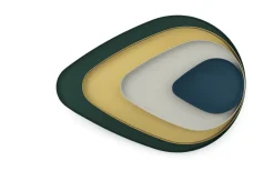 Normann Copenhagen Tivoli x Normann - Peacock Bakke S - Antik Celadon