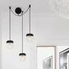 Sale Umage - Baldakin til 3 pendellamper - Cannonball sort cluster 3