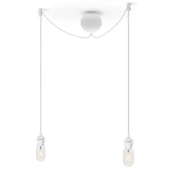 Umage - Baldakin til Pendellamper - Cannonball white cluster 2