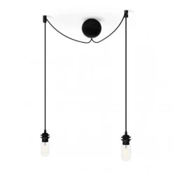 New Umage - Baldakin til 2 pendellamper - Cannonball black cluster 2