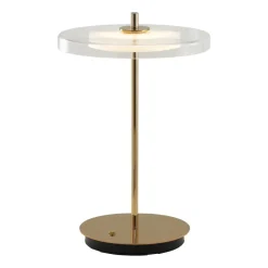 Clearance Umage - Bordlampe - Asteria Move - Glas/messing - Ø20 cm