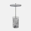 New Umage - Bordlampe - Asteria Move Mini - Grå Marmor Stål