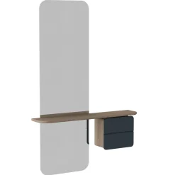 Sale Umage - Entrespejl One More Look - Grå og Eg - Anthracite grey/oak