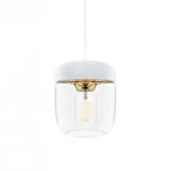 Online Umage - Lampe - Acorn - Hvid/børstet messing