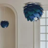 Outlet Umage - Lampe - Aluvia Pendel - Petrol blue - Medium Ø59 cm
